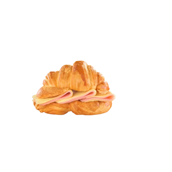 Cuernito de jamón y queso